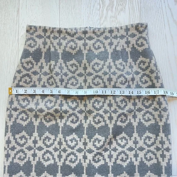 Pendleton the Portland collection 100% Virgin Wool Geometric Midi Pencil Skirt - Picture 13 of 14